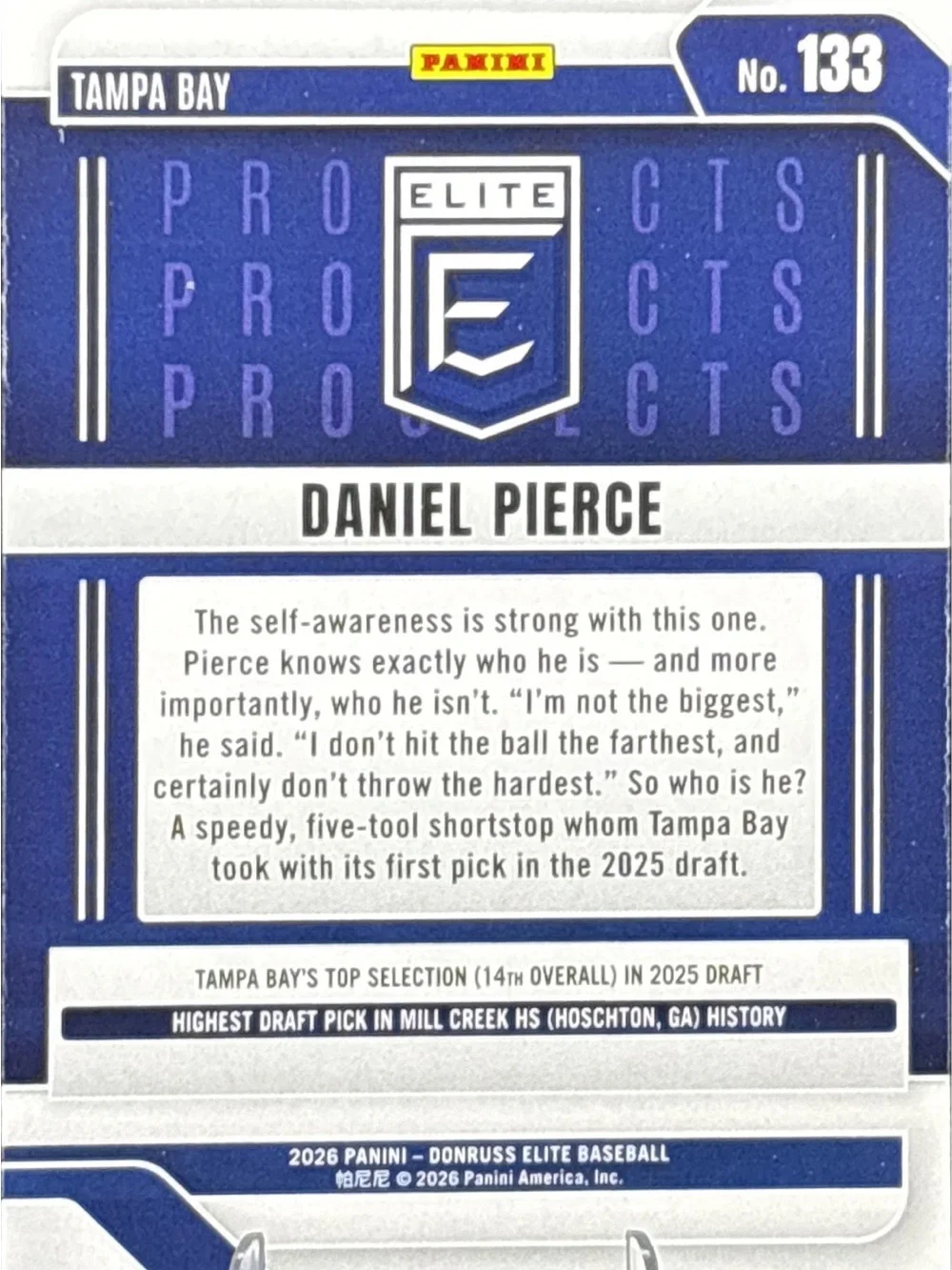 Panini shiny prospects